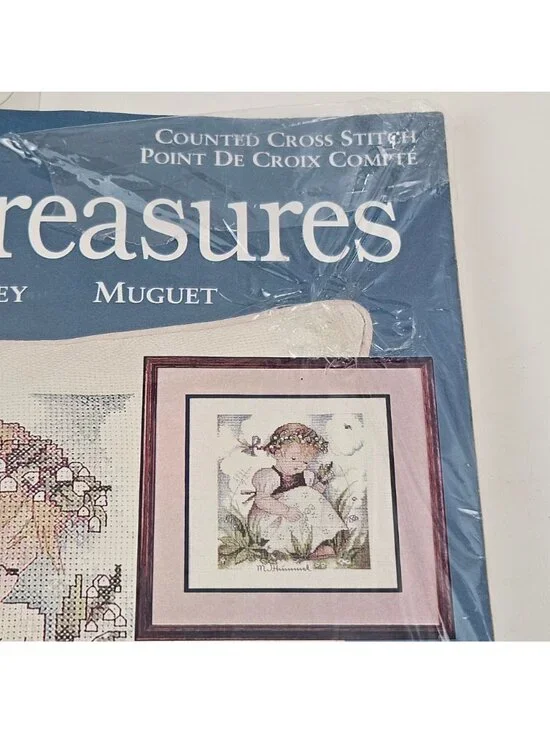 Needle Treasures Lily Of The Valley MJ Hummel Counted Cross Stitch Kit Vintage - Picture 2 of 6